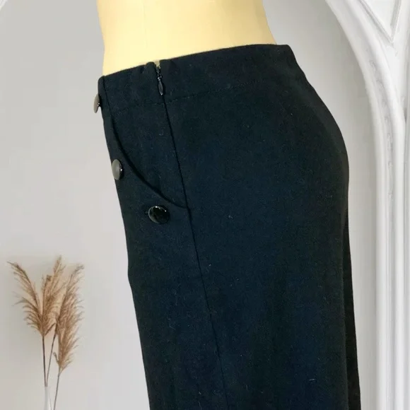 J Crew Wool Pencil Skirt EUC Size 4 Waist 15" Hip 18" Length 23" - Picture 9 of 10